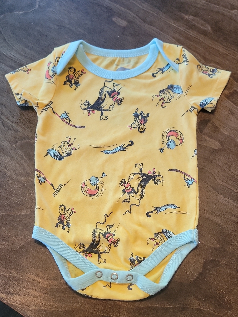 Dr.Seuss Onesie Sz 0-3M